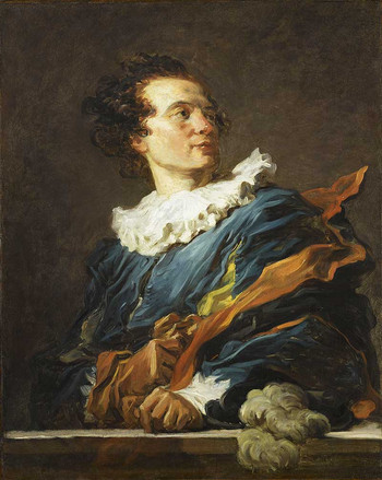 Jean-Honoré FRAGONARD, Figure de fantaisie. Portrait de l’abbé de Saint-Non, 1769