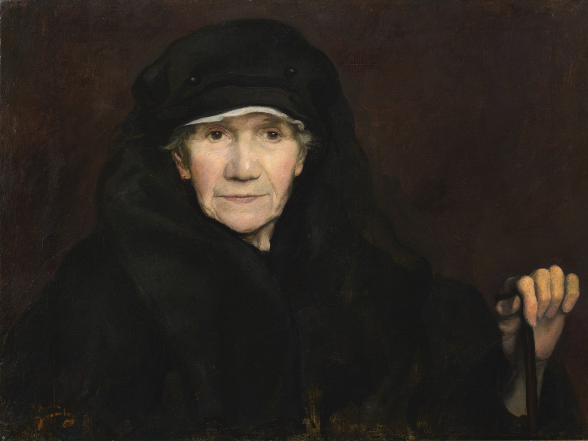 André Devambez (1867-1944), Portrait de la mère de l’artiste, vers 1924
