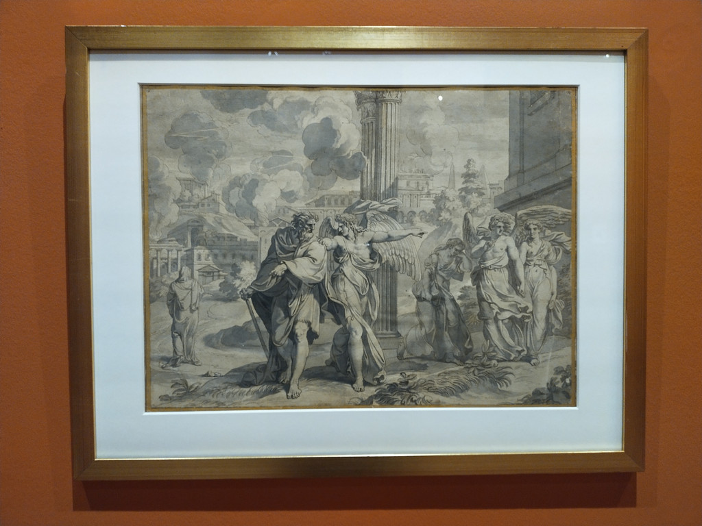 Louis Chéron, Loth et ses filles fuyant Sodome Louis Chéron, Loth et ses filles fuyant Sodome