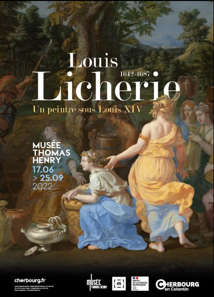 Affiche de l'exposition Louis Licherie, un peintre sous Louis XIV