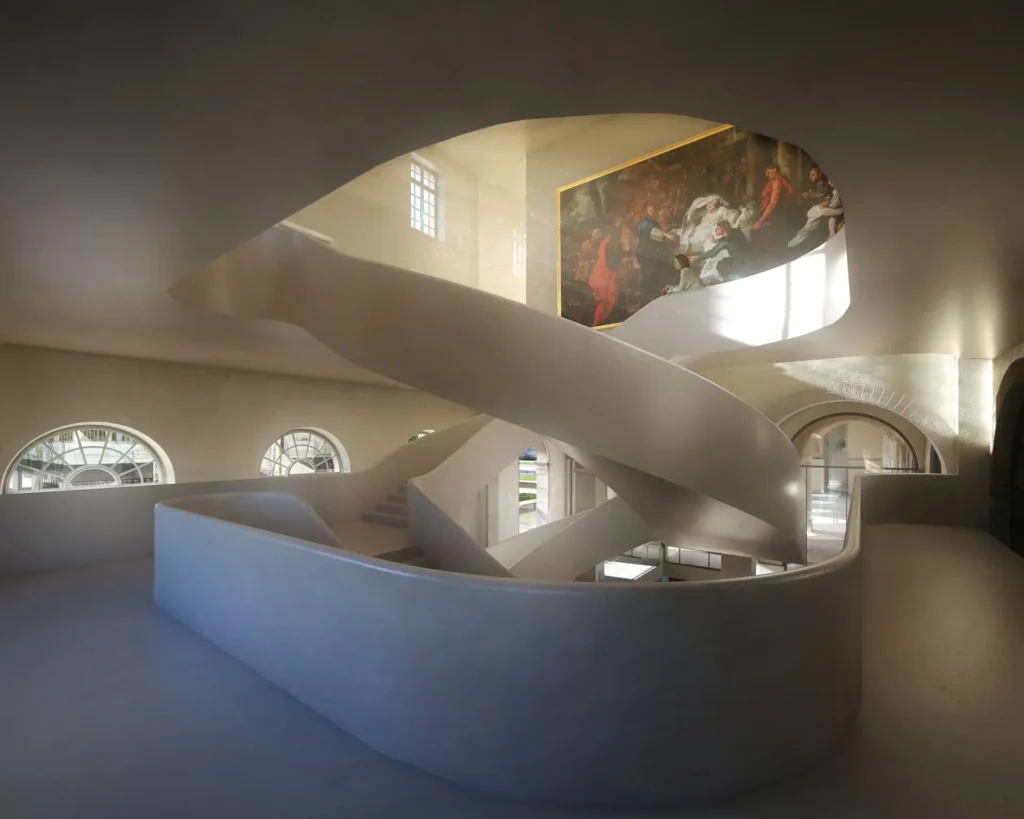 escalier Saint-Cloud, Ricciotti, musée du grand siècle