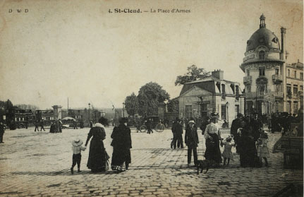 saint-cloud, place d'armes