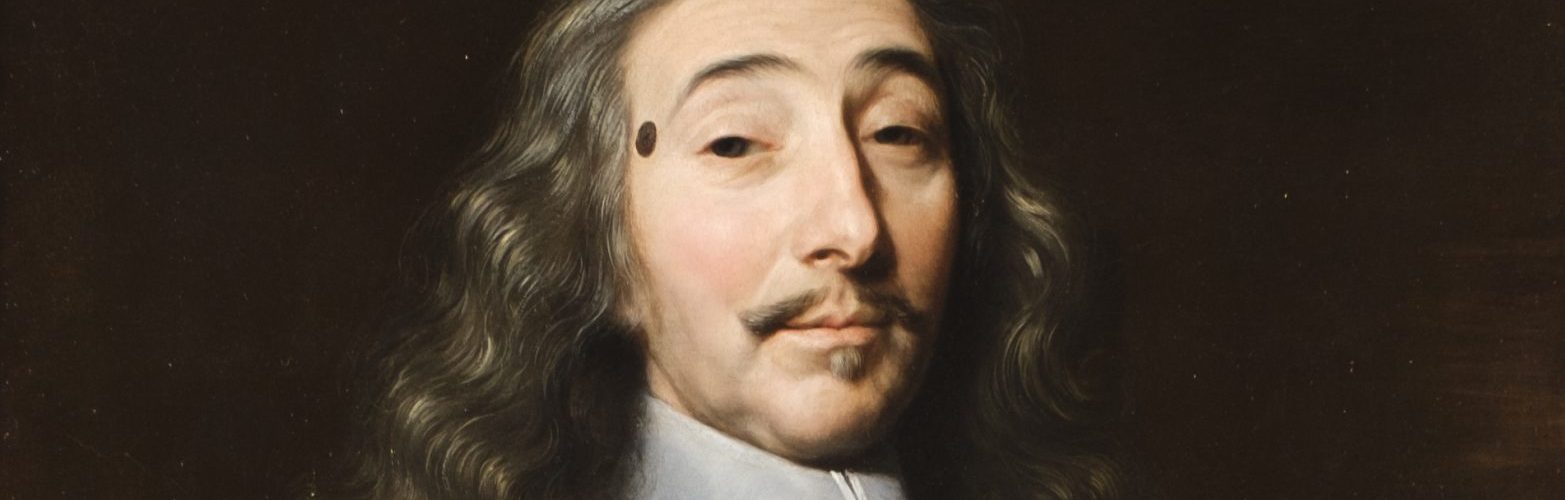 Podcast fond d'écran, portrait recadré sur le visage de Louis de Béthune, Philippe de Champaigne