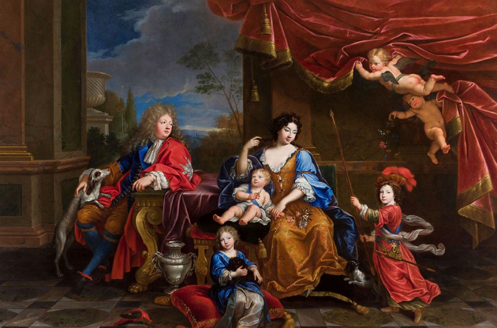 Pierre Mignard, le Grand Dauphin, sa femme et ses trois enfants